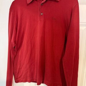 BOSS Men's Red Polo Shirt